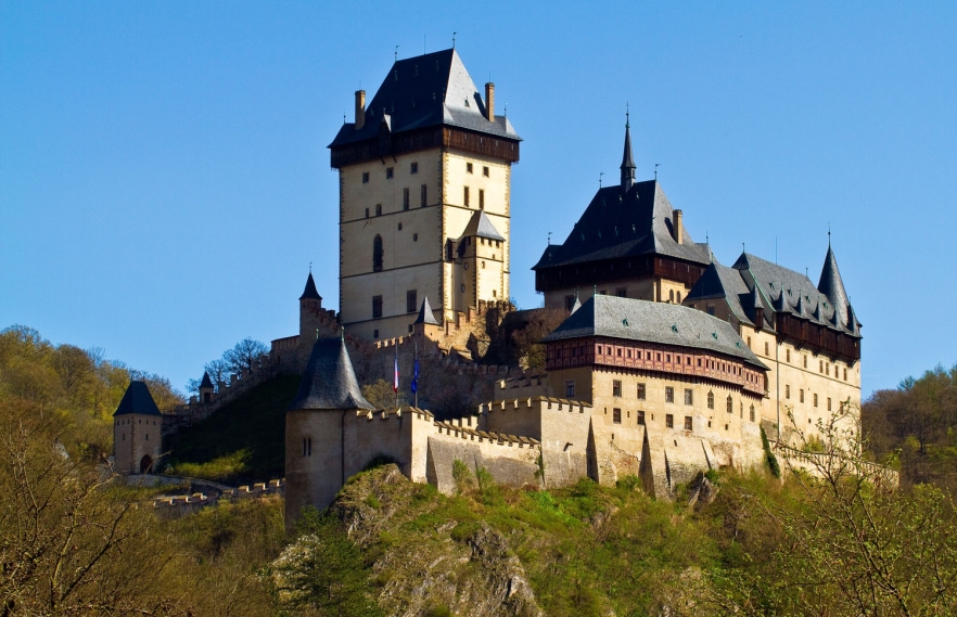 Karlstejn Castle View